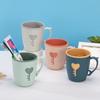 Vaso para enjuague bucal doméstico baño inodoro vaso para cepillo de dientes estilo nórdico vaso para cepillo de dientes para niños pareja vaso para lavar