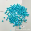 Cross-border quente-venda pressão top dois grânulos pontiagudos diâmetro 4 MM contas de cristal contas de diamante diy jóias acessórios
