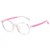 Nuevos Armazones para Gafas Tr90 Infantiles para Niños, Ligeros y Sencillos, Se Pueden Montar Lentes Graduados para Miopía, Adecuados para Niñas de Primaria, Mismo Estilo para Uso Diario