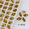 Dongzhou Crystal Super Mini Fondo Puntiagudo Diamante Brillante Ojo de Caballo Manicura Diamante Alas de Mariposa Diamante Joyería Accesorios Mayoreo