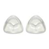 Almofadas de Silicone Espessadas para Seios, Inserções Invisíveis, Tiras de Biquíni, Pequenas Conchas de Abalone Autoadesivas Fofas, Almofadas de Seio Embutidas Sem Costura e Almofadas de Seio