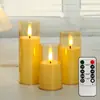 Luz de Vela Digital Tipo Bala LED Guion Cena a la Luz de Velas Disposición de Atmósfera Asesina Accesorios Creativo Control Remoto Luz de Vela