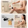 Relaxamento Muscular Pistola de Massagem de Fáscia Elétrica 4 Velocidades Múltiplas Cabeças Mini Pistola Vibratória Pescoço Membrana Descompressão Massajador Fitness