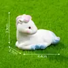 Micro paisagem Bonsai Zodiac cor resina ornamentos Rato Boi tigre Coelho dragão cobra cavalo ovelha macaco galinha cão porco artesanato