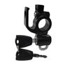 Trava Universal de Capacete para Veículo Elétrico Anti-Furto Metal Trava Veículo a Bateria Bicicleta Gancho Fixo Trava Base Refletor