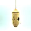 Nuevo producto transfronterizo casa de madera para nidos de pájaros bricolaje artesanías de madera decoración de patio comedero para pájaros colgante para exteriores Casa para Colibríes