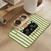 Tapete para Alimentación de Mascotas Transfronterizo Tapete Antideslizante Tapete para Comedero de Perro Salvamanteles de Alimentación Gato Perro A prueba de Salpicaduras Almohadilla Absorbente Almohadilla de Absorción de Orina