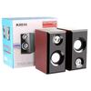 Pequeño altavoz de audio luminoso para escritorio, portátil, teléfono móvil, altavoz para el hogar, Mini Subwoofer con cable USB, altavoz pequeño