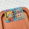Material Termoencogible DIY Tela de Tirar Material para Perlas de Páginas de Libros a Través de Agujero Accesorios de Dibujos Animados Cadena DIY para Teléfono Móvil Llavero