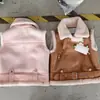 Colete Rantuo de Camurça Neutro, Feito Sob Medida Segundo o Seu Design, Equipe de Designers, Pedido de Exportação, Lã Integrada Composta Espessada