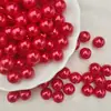 Perlas de Imitación Porosas de Alto Brillo 3-30mm Cuentas Sueltas Accesorios DIY Hecho a Mano Accesorios de Joyería Abs Cuentas para Ropa Cuentas de Colores