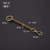 Cadena de extensión para correa de hombro de bolso cadena de extensión para correa de mochila de metal accesorios de cadena de extensión para correa de hombro compra individual