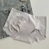 Los pantalones de talla grande con dobladillo ondulado son realmente tan cómodos~ Ropa interior de algodón antibacteriana 7A sin costuras de alta elasticidad esencial para yoga para mujer