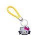 Llavero de cuerda trenzada creativo de la serie Hello Kitty de Amazon, colgante de coche creativo Dunhuang de cuero con dibujos animados