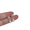 Aretes de Metal Tejido Cepillado Forma de Gota de Agua para Mujer, Diseño Único, Elegantes, Exquisitos, Versátiles