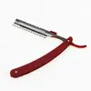 Fornecimento Direto da Fábrica suporte de faca 77 com cabo de plástico Especial para beleza corte de cabelo suporte de faca com lâmina de pena suporte de faca com lâmina de um lado