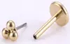 Aretes de Acero de Titanio, Piercings de Labio, Piercings de Lengua, Joyería para Piercings de Oreja, Accesorios Simples de Acero Inoxidable para Piercings, Venta al por Mayor Transfronteriza