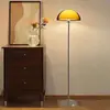 Luminária de Piso Minimalista Italiana Sala de Estar Lateral de Sofá Lâmpada de Atmosfera Sentido Avançado Luxo Leve Vidro Quarto Mesinha de Cabeceira Atacado Transfronteiriço