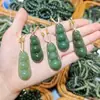 Venta al por mayor del fabricante Candado de Paz Xiangyun Ruyi, Colgante Buda de Agua Clara de Jade Hetian, Colgante Hebilla de Paz de Jade Hetian