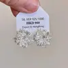 Pendientes de Fuegos Artificiales de Perla de Zirconia para Mujer, Estilo Retro de Nicho, Simples y Versátiles, Pendientes Elegantes con Diseño Único