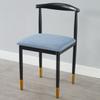 Silla de comedor para el hogar, silla de restaurante, mesa de comedor, silla de cuerno, imitación madera maciza, moderna, sencilla, de hierro, para ocio, escritorio, taburete, respaldo