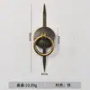 Anillo de bronce estilo europeo con forma de anillo colgante, anillo para cajón, anillo de tracción de un solo agujero, puerta de armario, hebilla de pasador estilo chino nuevo