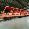 Equipamento de transporte de pessoal e veículos com eixo inclinado montado em trilhos para mineração, usado para transportar pessoal em poços inclinados e túneis planos, incluindo locomotivas elétricas