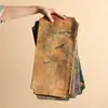 Alfombrilla Rectangular para Té Seco de Seda Imitación Xiangyun, Nuevo Estilo Chino de Gama Alta Inspirada en Zen, Mantel/Paño de Té Retro Aislante de Calor de Doble Cara