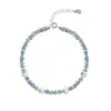 Collar Colorido Dopamina de Cuentas Checas para Mujer, Cadena para Clavícula Ligera de Lujo de Nicho de Verano, Joyería de Cadena de Cuello con Cuentas de Alta Gama