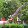 Guan Yu Hoja de Dragón Verde Media Luna Lu Bu Alabarda Fang Tian Juguetes Periféricos de los Tres Reinos Espadas Armas de Plástico PP Arma de Zhang Liao