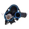 9676409580 aplicable a Peugeot 208 2008 308 Citroen C3 tapa de la cámara de salida de agua del motor del termostato