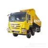 Venta Transfronteriza de Camión Volquete Sinotruk Howo de Segunda Mano de 12 Ruedas, Vehículo de Ingeniería Minera de 371 Caballos de Fuerza, Camión Volquete de Basura