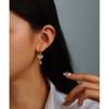 Pendientes originales nuevos de estilo chino con forma de mariposa, tulipán, gota de aceite, estilo nacional nicho de gran sentido para mujer.