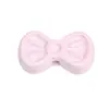 Dulce Linda Chica Corazón Lazo Nudo DIY Cuentas de Agujero Recto Llavero Cadena de Teléfono Collar Accesorios para Bolsos Venta al por Mayor