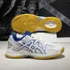Zapatillas de Bádminton Transfronterizas Zapatillas Deportivas de Interior para Hombre Antideslizantes Transpirables Ligeras Zapatillas de Competición y Entrenamiento Zapatillas de Tenis de Mesa Tenis