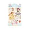 Pegatinas para Manual de Niños, Pegatinas de Personajes de Dibujos Animados Estilo Antiguo, Pegatinas Impermeables para Niñas, Pegatinas Decorativas para Diario de Vitalidad en Stock