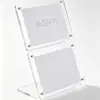 Soporte de exhibición de cosméticos de acrílico, paleta de sombras de ojos, caja de almacenamiento para compactos cushion, almacenamiento para exhibición de esmaltes de uñas y labiales