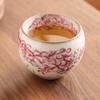 Grasa de Fábrica Congelado Horno Ru Taza Maestra Taza Individual Juego de Té para Mujer de Alta Gama Taza de Té Kung Fu Taza para Cata de Té Taza Huevo de Dragón Chino