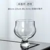 Taza creativa personalizada para licor, taza de té kung fu hecha a medida, juego de té, copa de cristal, taza transparente resistente al calor para aroma