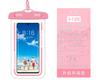 Celular caso impermeável novo touch screen impermeável saco cordão grande transparente braçadeira moda natação saco de telefone móvel atacado