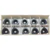 Insertos de Alimentação Rápida Transfronteiriços Substituem Inserções Estilo Calendário Wdmw080520Ztr, Adequados para Ferro Fundido, Aço Fundido, Aço de Moldes e Aço Inoxidável