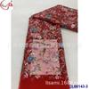 Vestido de mujer con gran bordado a máquina, tejido de malla laminada con cuentas de tubo, transparente, para boda, espectáculos, encaje completo