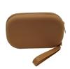 Monedero Ovalado Caliente de Silicona para Monedas Cable de Datos Audífonos Bolsa de Cosméticos Bolsa Portátil para Llaves Bolsa de Cosméticos para Mujer