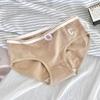 Venta al por mayor Estilo Femenino Algodón para Bebé Ropa Interior para Mujer Bordado con Letra C Cómodo y Transpirable Sin Entrepierna Algodón Antibacteriano 5A Triángulo