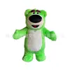 Disfraz de Muñeco de Dibujos Animados Inflable de Peluche Disfraz de Oso Fresa para Actuación Evento Caminar Lindo Oso Fresa Inflable Nuevo