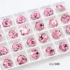 Dongzhou 12-14 Flor de Piedra Redonda Fondo Puntiagudo Diamante Accesorios de Joyería DIY Funda de Teléfono Móvil Collar Vidrio Brillante Diamante Al por Mayor