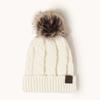 Chapéu quente estilo coreano feminino proteção auricular à prova de frio todos os jogos couro padrão bola de pelo chapéu de malha masculino japonês outono e inverno nova moda chapéu
