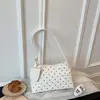 Bolsa de mão com poá estilo coreano transfronteiriça 2026 nicho alta aparência bolsa de trabalho bolsa transversal feminina de trabalho bolsa de ombro feminina