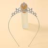 Nova Headwear Infantil Joias Princesa Coroa Coroa Banda de Cabelo Noiva Meninas Coração em forma de Acessórios Acessórios de Cabelo Fabricantes Joias