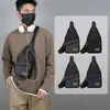 Bolso de Pecho para Hombre Modelo Nuevo Transfronterizo, Bolso Cruzado Impermeable Multifuncional para Deportes al Aire Libre, Bolso Ligero de Gran Capacidad para Cajero, Riñonera